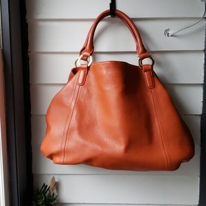Gili large leather Roma satchel